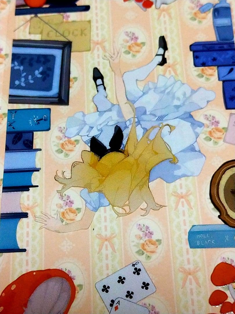 ☆再販☆J441＃爱丽丝的白日蓝梦(PET)切り売り海外人物マステ女の子