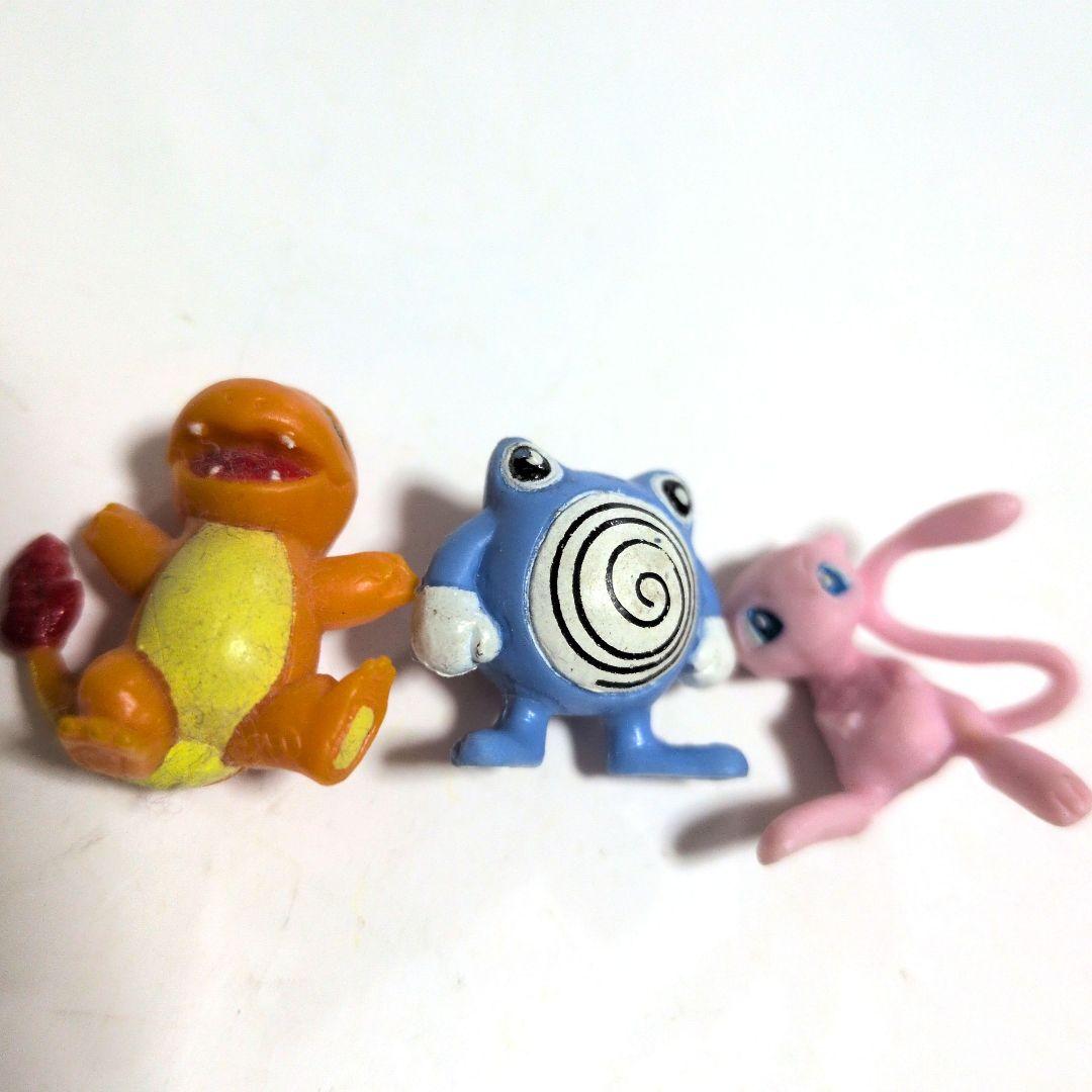 ポケモン 旧バージョンミニミニフィギュア 7体セット+スタンプ2個