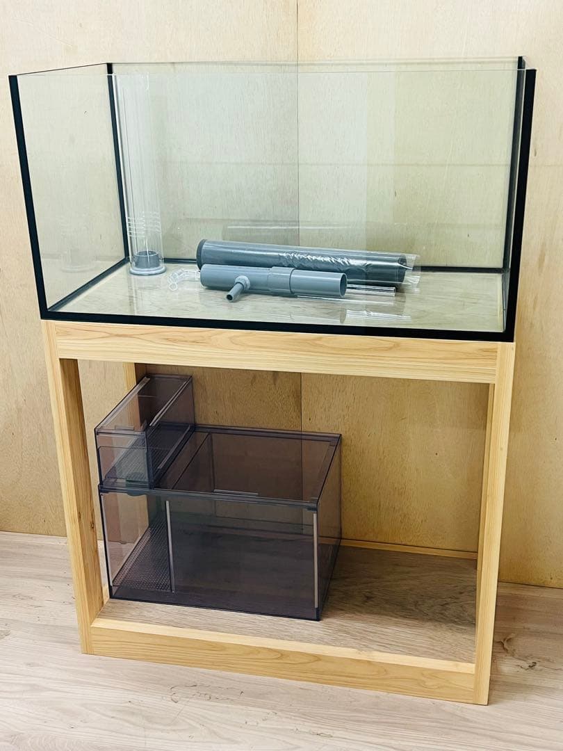 一台限定　900x450x450㎜オールガラスオーバーフロー水槽 セット 一台限定 900x450x450㎜オールガラスオーバーフロー水槽 セット 1台