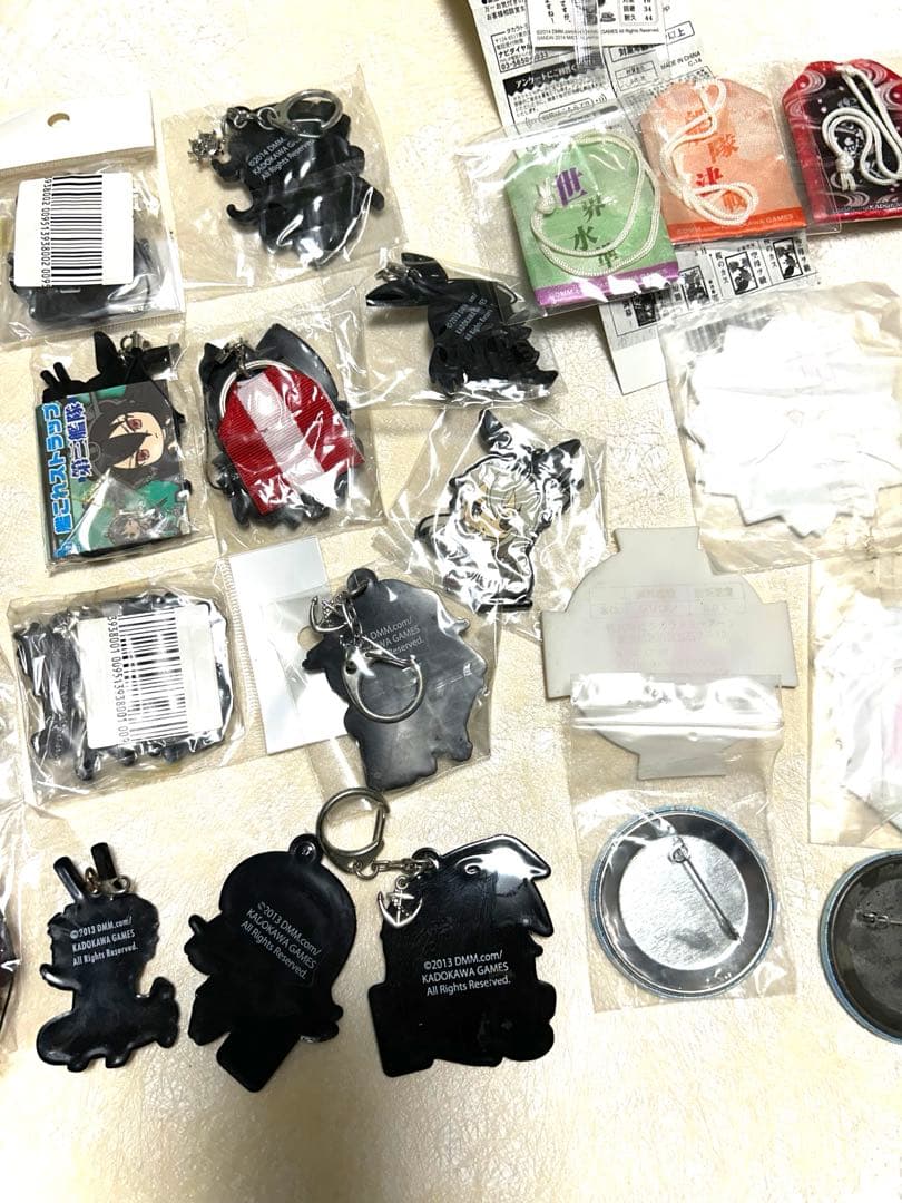 新品27点　艦コレセット　お守り、シール、缶バッジ、ストラップなど多数