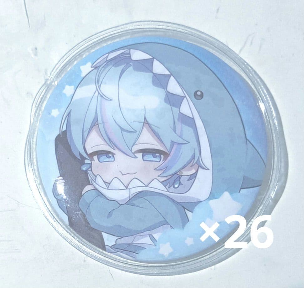 シクフォニ 雨乃こさめ ねむねむ 缶バッチ 缶バッジ