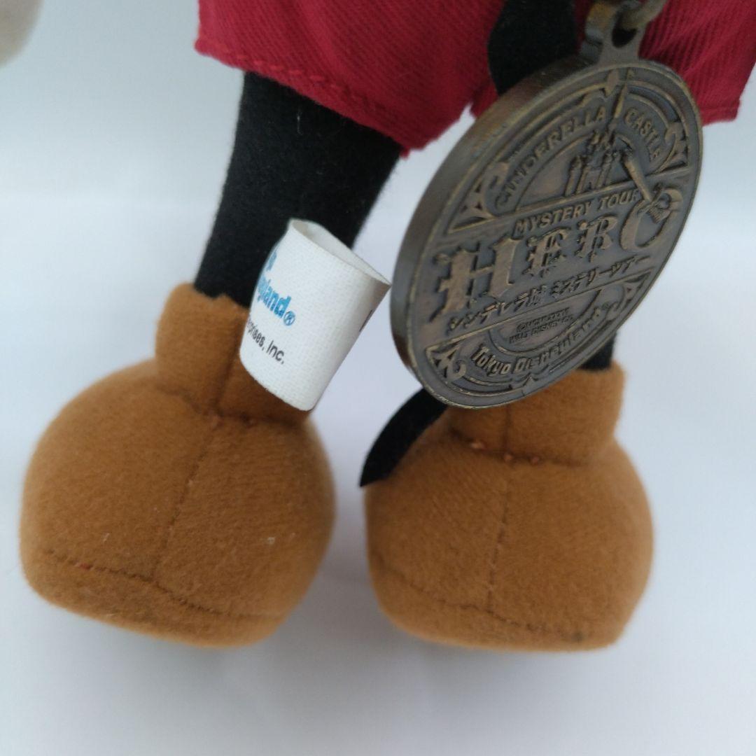 【希少】記念品メダル　シンデレラ城 ミステリーツアー　古いミッキー　黄色目
