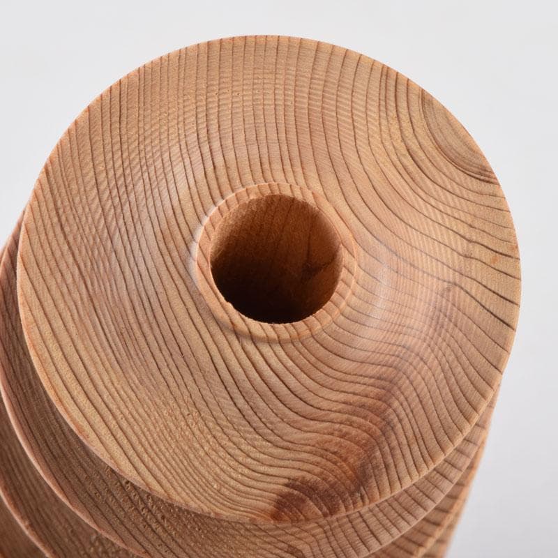 仏教美術 木彫 東大寺古材 百萬塔 在銘 共箱 V 8776