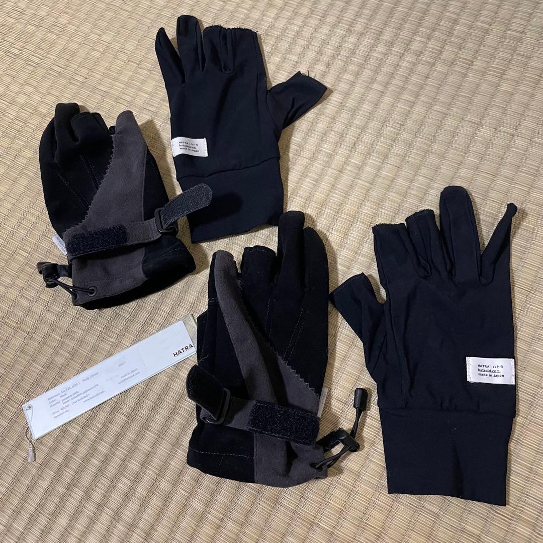 小物 HATRA Study Gloves / black 23AW HATRA Study Gloves / black 23AW