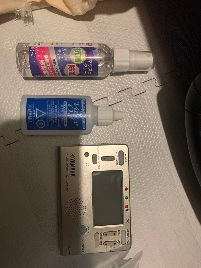 トランペット本体とBEST BRASSマウスピース