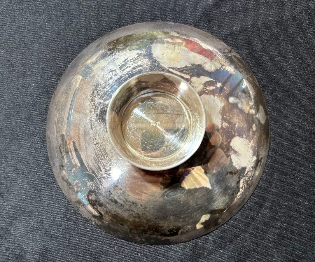 【純銀製】純銀杯68.5g純銀刻印有り！鋳つぶし用　純銀盃