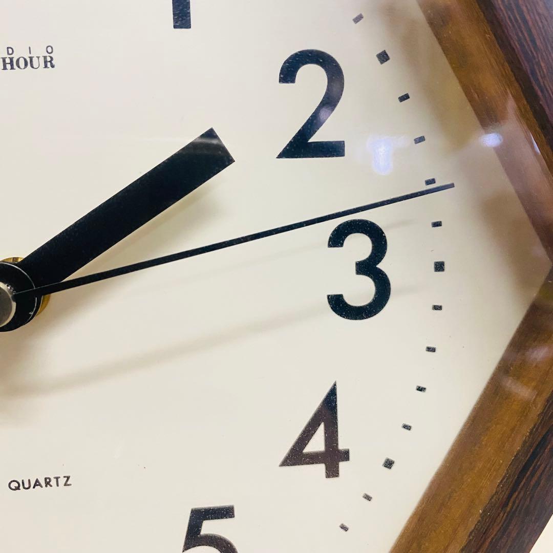 STUDIO PEAK HOUR ハニカム時計　壁掛時計　レトロモダン