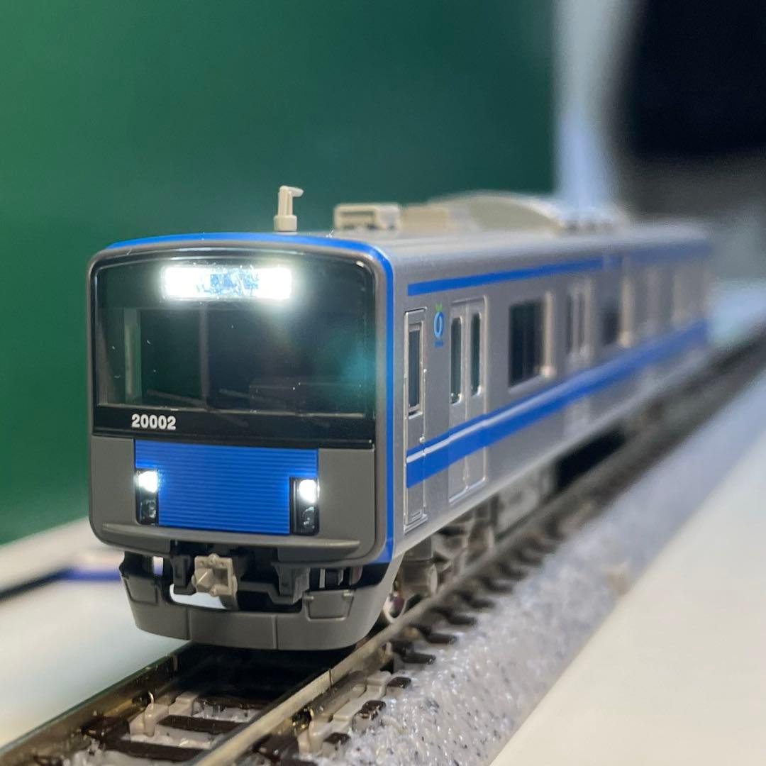 グリーンマックス 西武20000系池袋線・20102編成・白ライト 10両セット