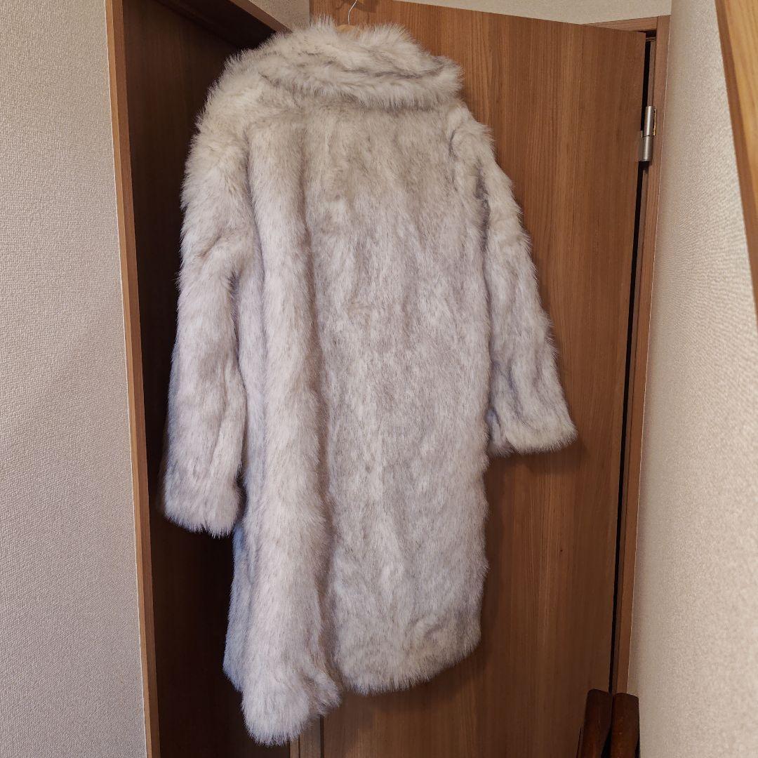 極美品　Jennform ミンク調ファーコート　メンズ3Ｌ新品未使用