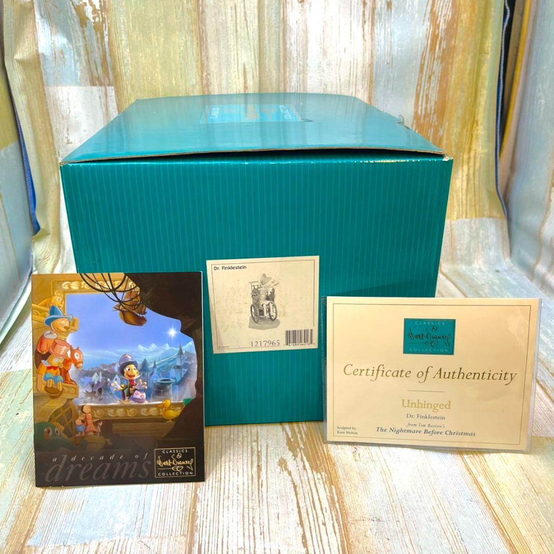 WDCC ナイトメアビフォアクリスマス★ フィンケルスタイン博士 フィギュア