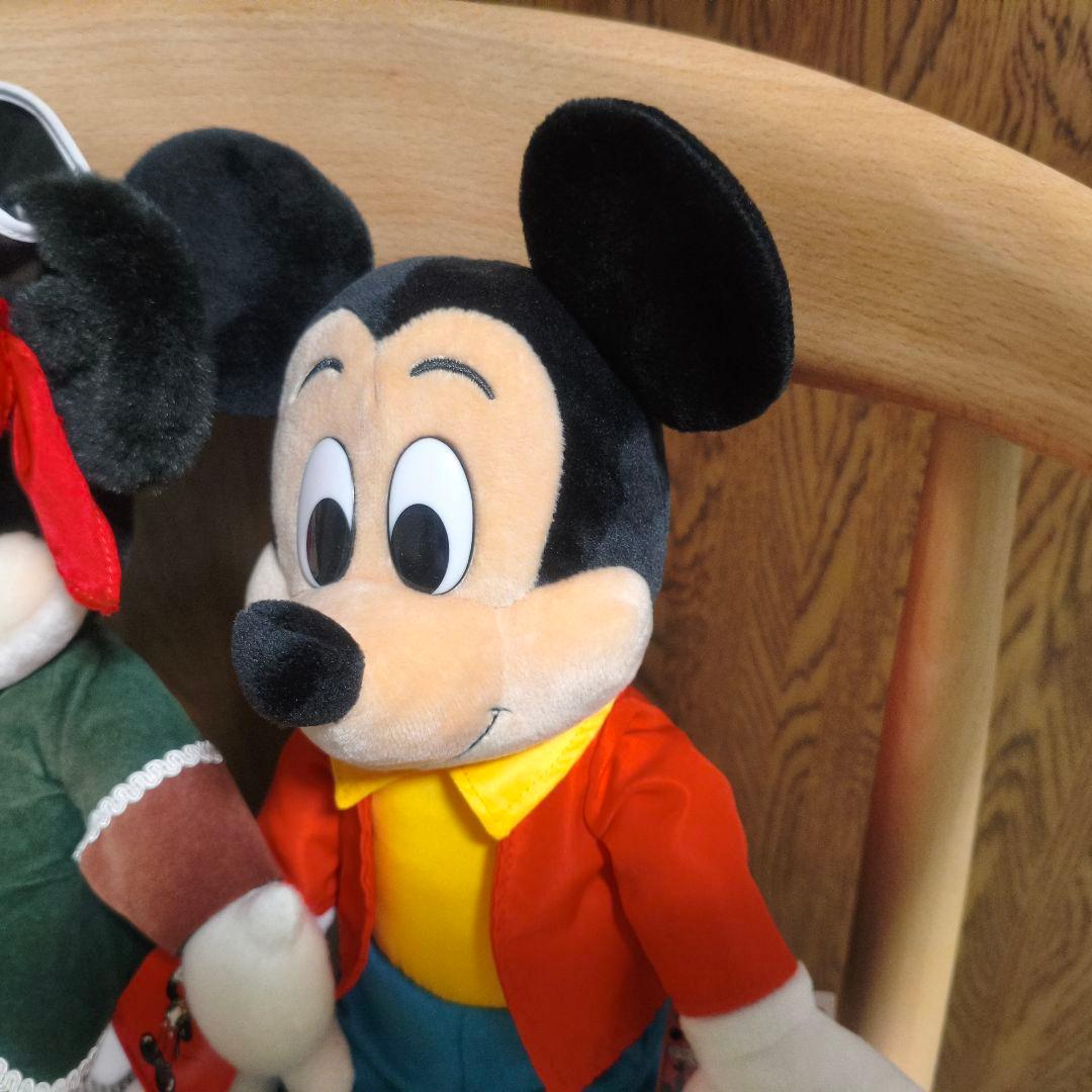 ミッキーマウス　ぬいぐるみ　限定　周年記念　当時物　レトロ