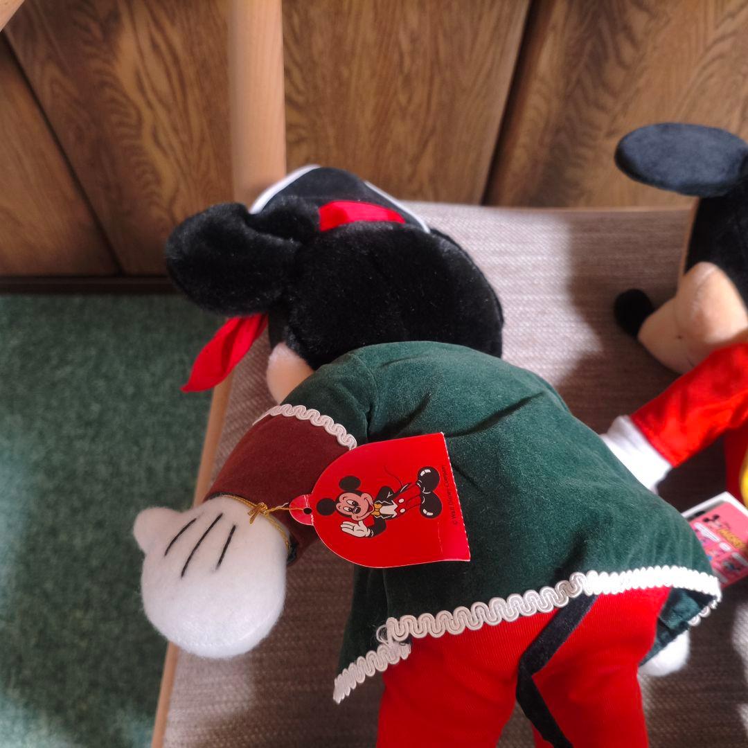 ミッキーマウス　ぬいぐるみ　限定　周年記念　当時物　レトロ