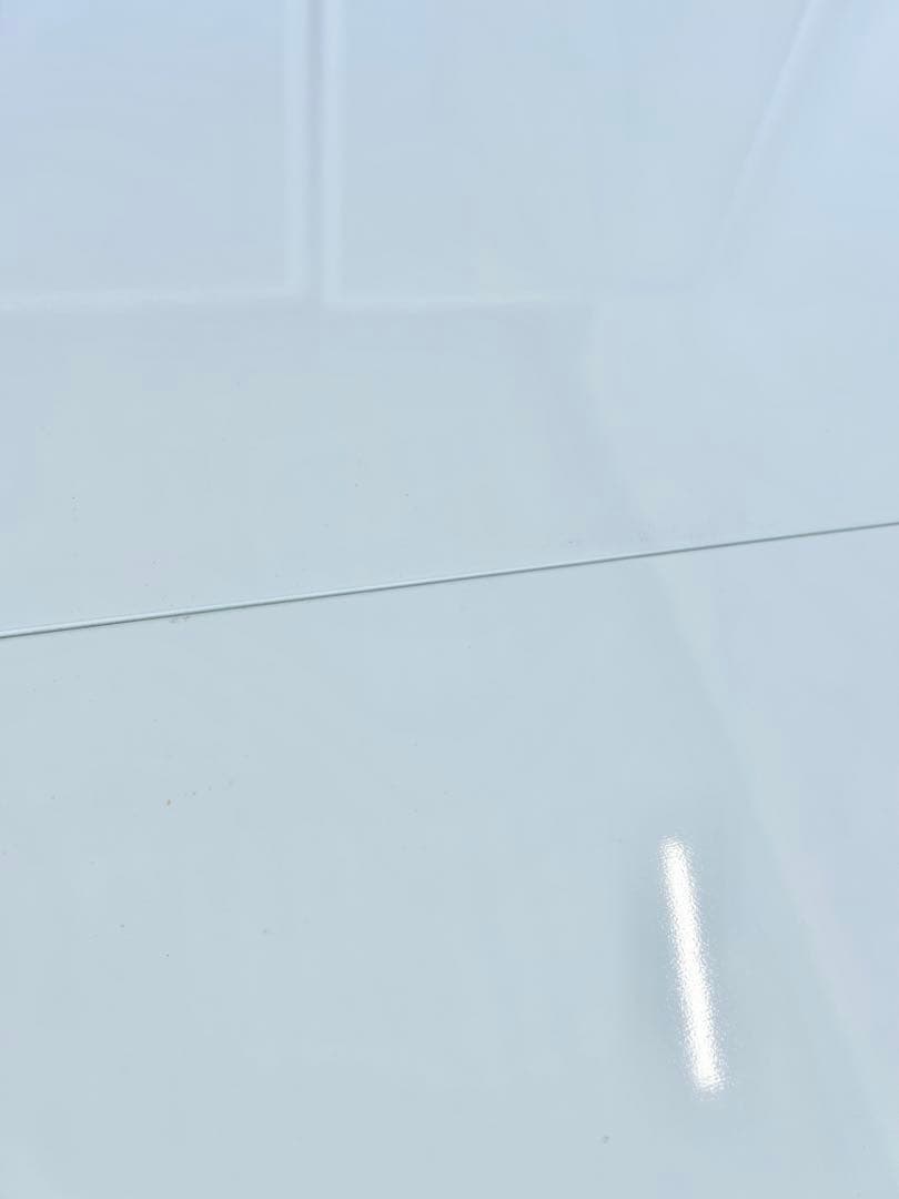 K.ダイニングテーブル　机　折りたたみ　白　ホワイト　黒