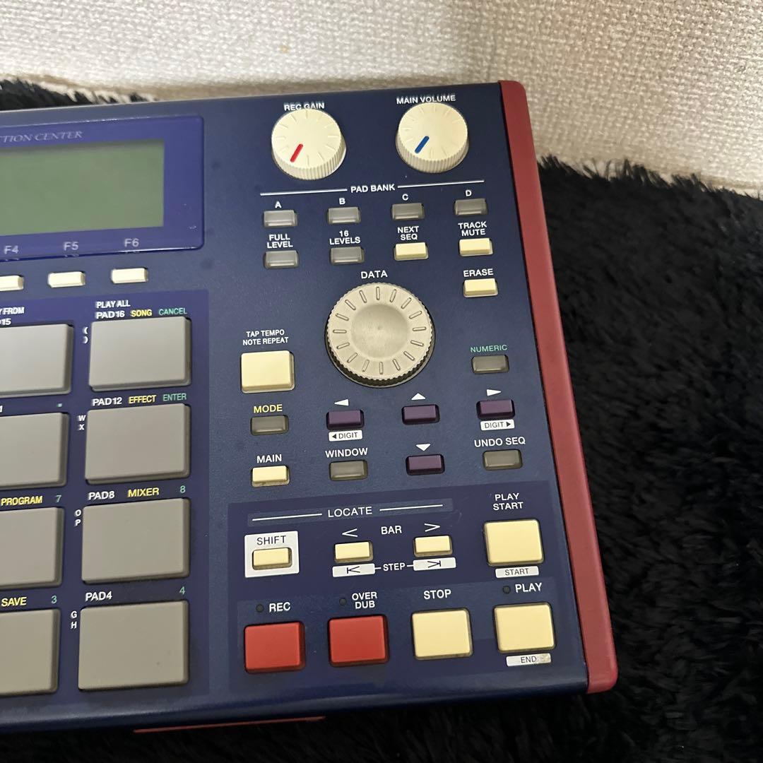 ど定番! AKAI MPC 1000 サンプラー ブルー 青 AKAI MPC サンプラー ブルー