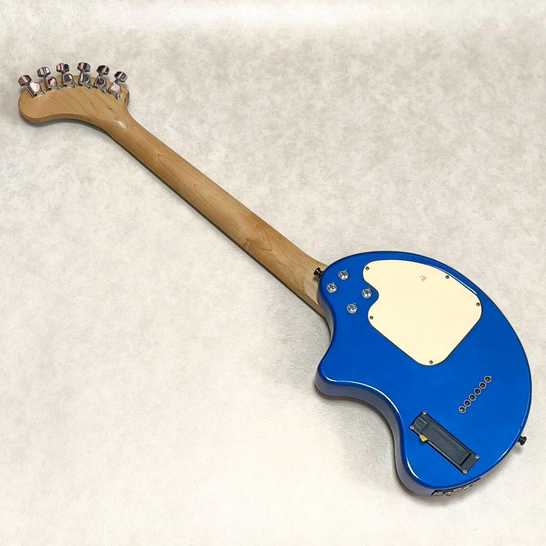 最終値下！【美品】ZO-3 ブルー アンプ内蔵ミニギター ヘッドフォン端子付