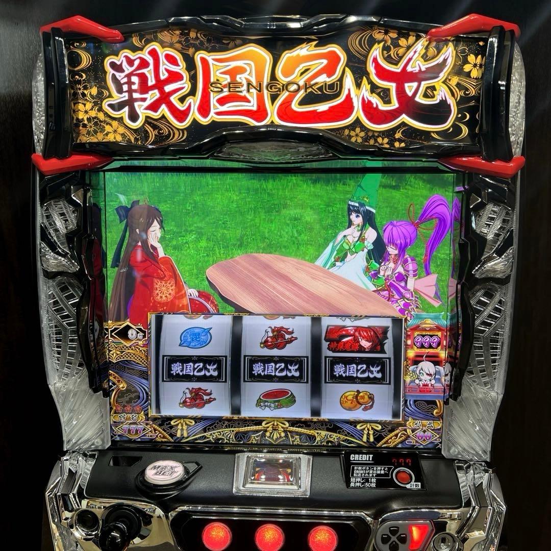 パチスロ実機 スマスロ「戦国乙女4 戦乱に閃く炯眼の軍師」 送料無料