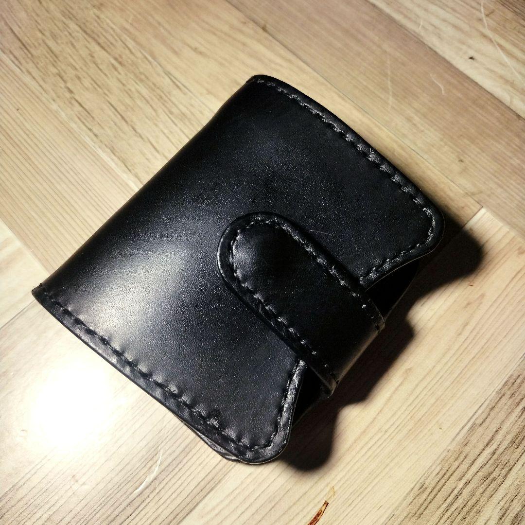 【ハンドメイド】猫のバイカーズウォレット　財布