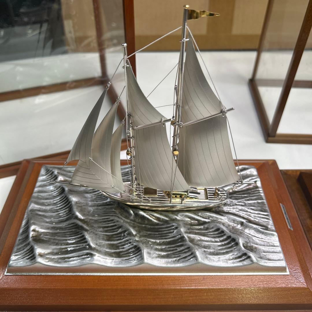 武比古作｜銀細工ヨット