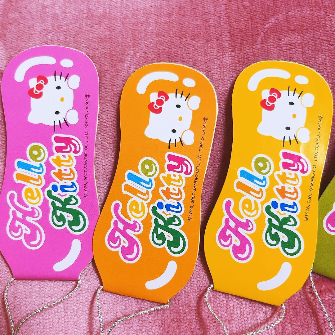 希少レア　ハローキティ　根付け　2007 ビーンズキティ　サンリオ　平成レトロ