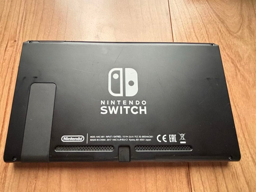 Nintendo Switch本体（未対策機）純正ポーチ付