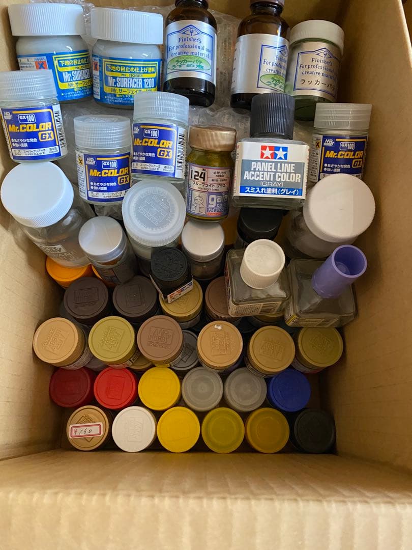 プラモデル塗料等消耗品まとめ 引退品