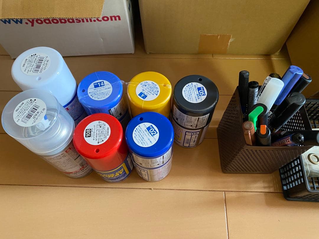 プラモデル塗料等消耗品まとめ 引退品