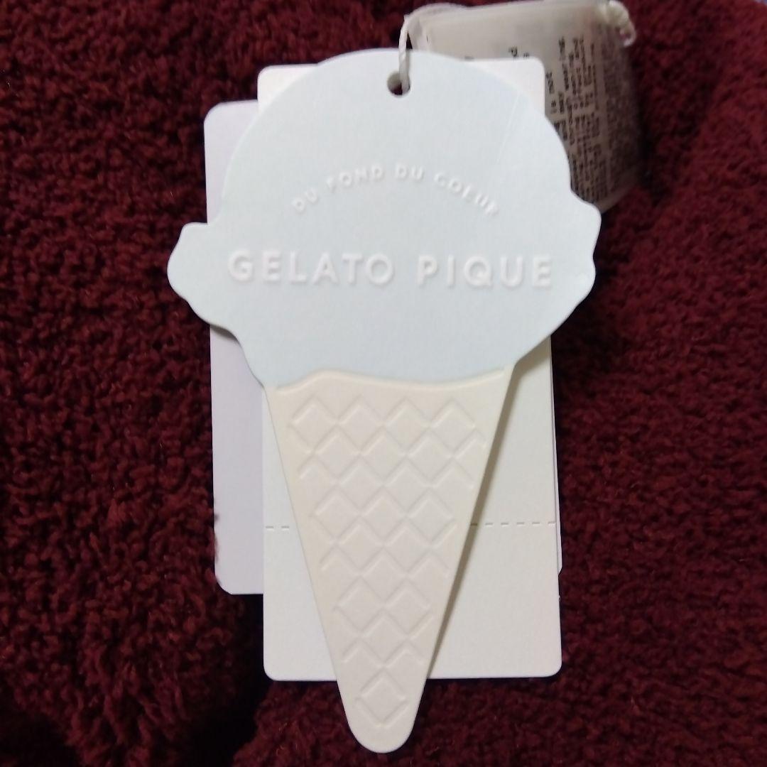 新品タグ付 ジェラート ピケ パウダー 　プルオーバー＆ロングPants くま