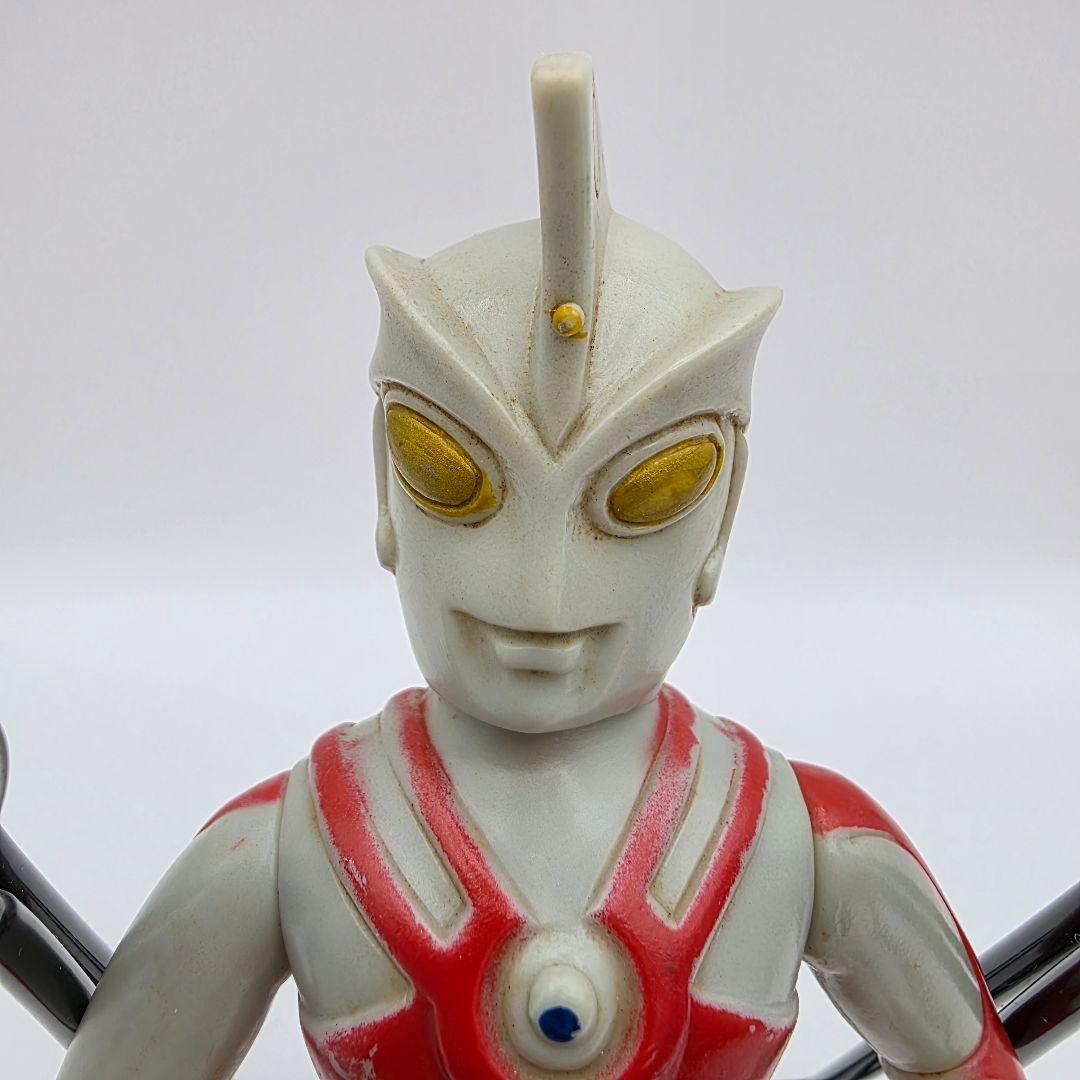 ウルトラマンエース　ソフビ　ブルマァク　当時物　円谷プロ