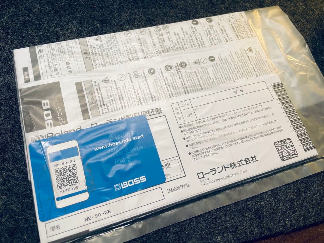 BOSS ME-90 White マルチエフェクター