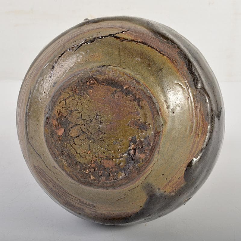 朝鮮美術 李朝 黒高麗 碗口瓶 C R7411 - www.tajmahal-drammen.no