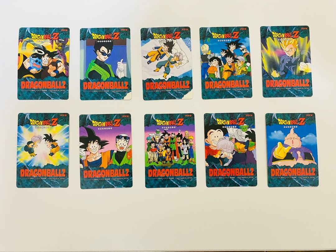ドラゴンボールカード　アマダ　PPカード　スペシャル　No1〜No10