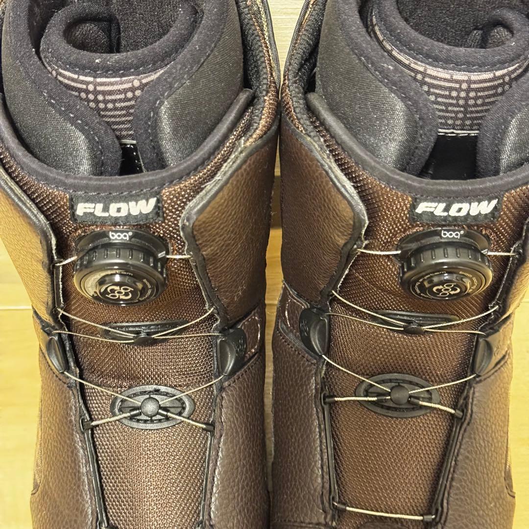 FLOW RIVAL スノーボード ブーツ BOA チェック柄 27.0cm