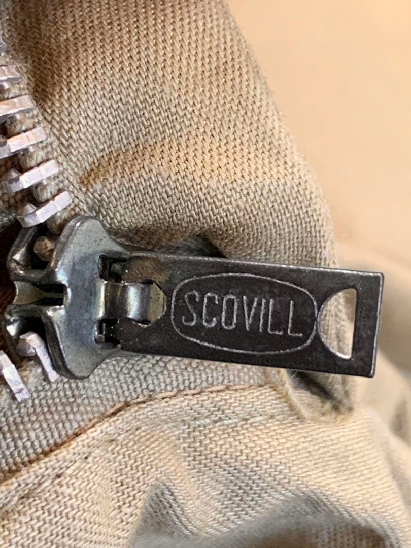 希少 USA ヴィンテージ 米軍 チノパン スコービルZIP U.S.ARMY