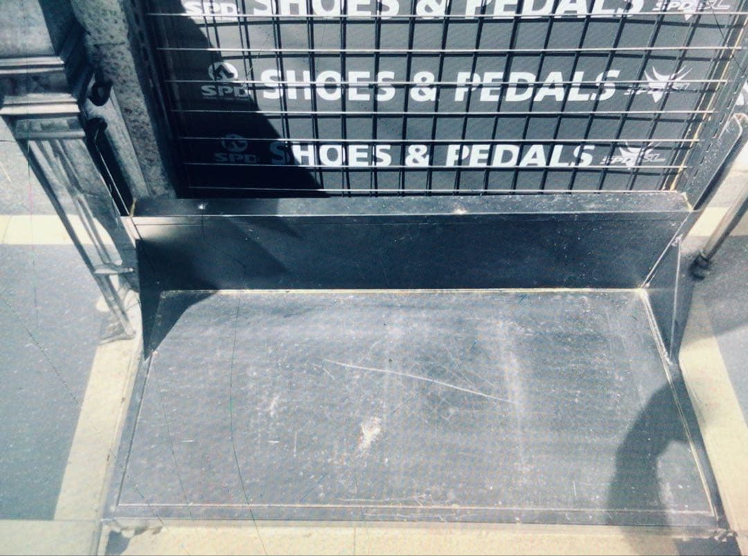 販促非売品 SHIMANO 電飾つき ネットラック 棚什器 ディスプレイ