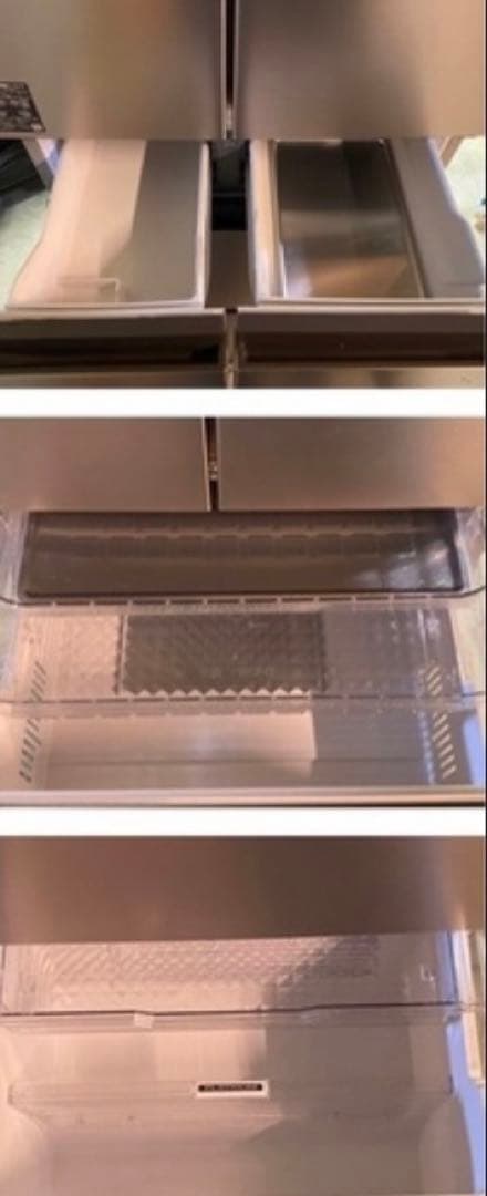 6ドア冷凍冷蔵庫　日立　485L R-HWC49T 2024年製　動作確認済み