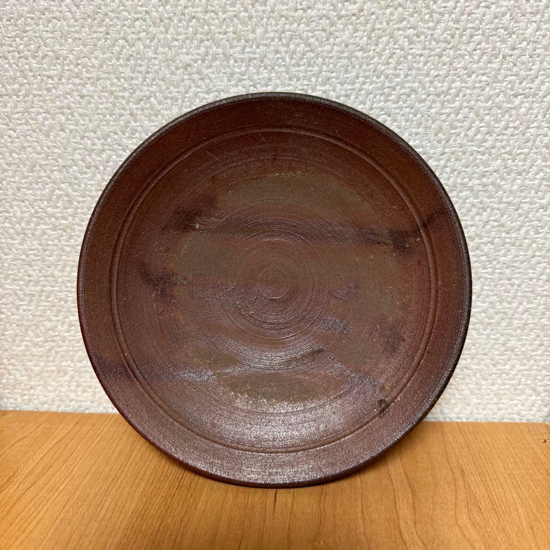 松笠靖彦　備前焼　コーヒーカップ＆ソーサー　5客セット