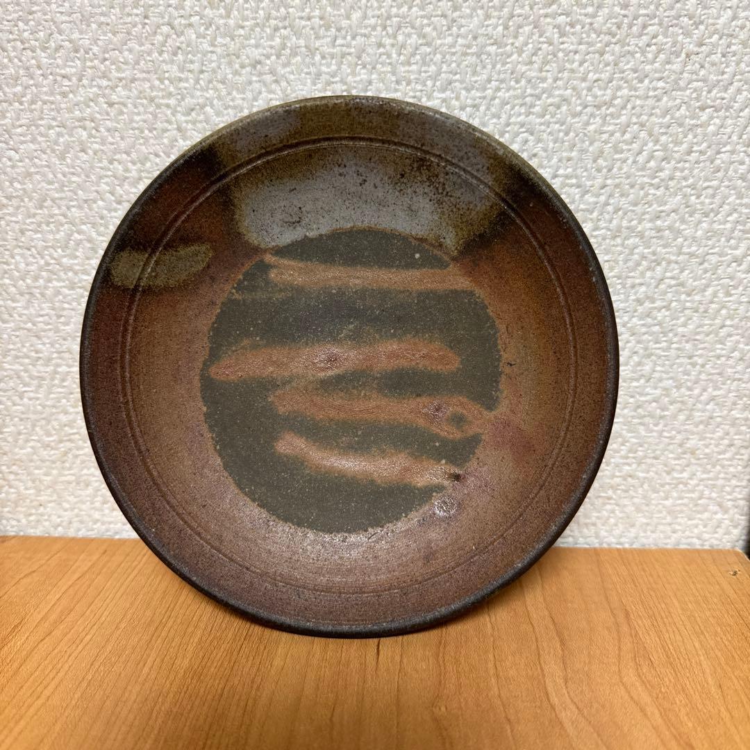 松笠靖彦　備前焼　コーヒーカップ＆ソーサー　5客セット