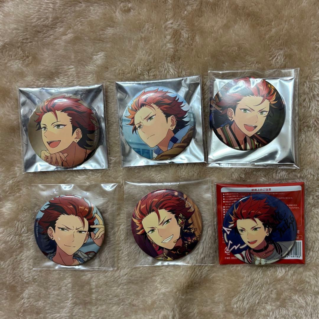 あんスタ 鬼龍紅郎 缶バッジ - メルカリ