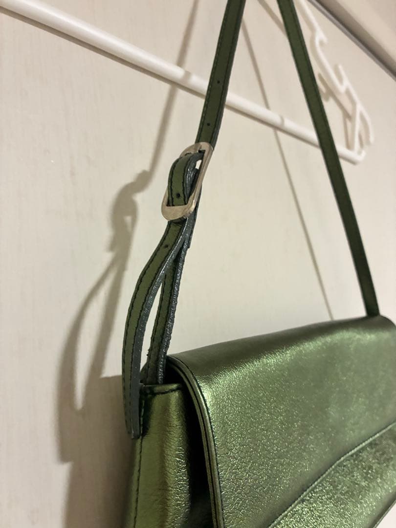 paloma woolグレンダ　レザーバッグ　グリーン