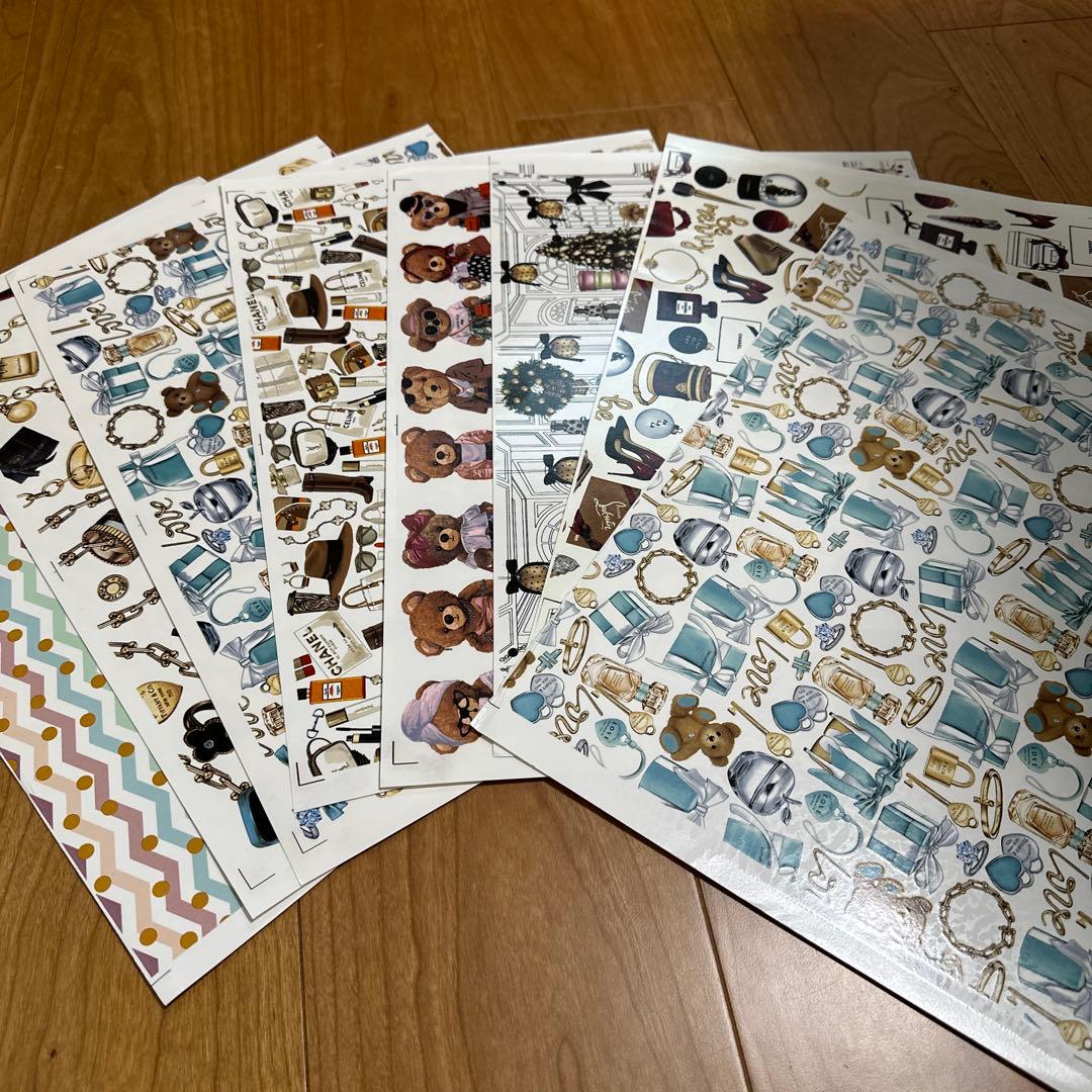 ポーセラーツ転写紙　中古