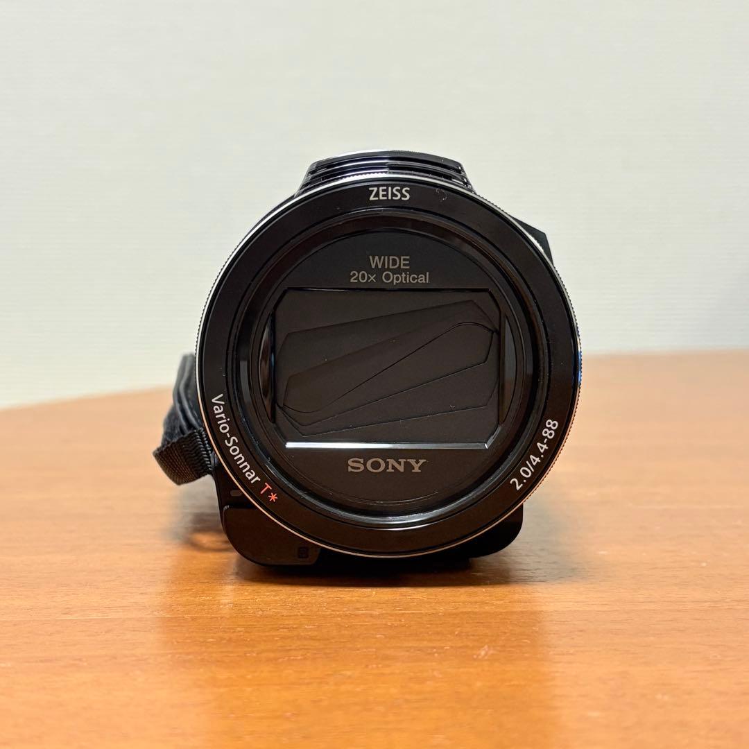 【美品】SONY FDR-AX60 4Kビデオカメラ 付属品完備＋カメラバッグ