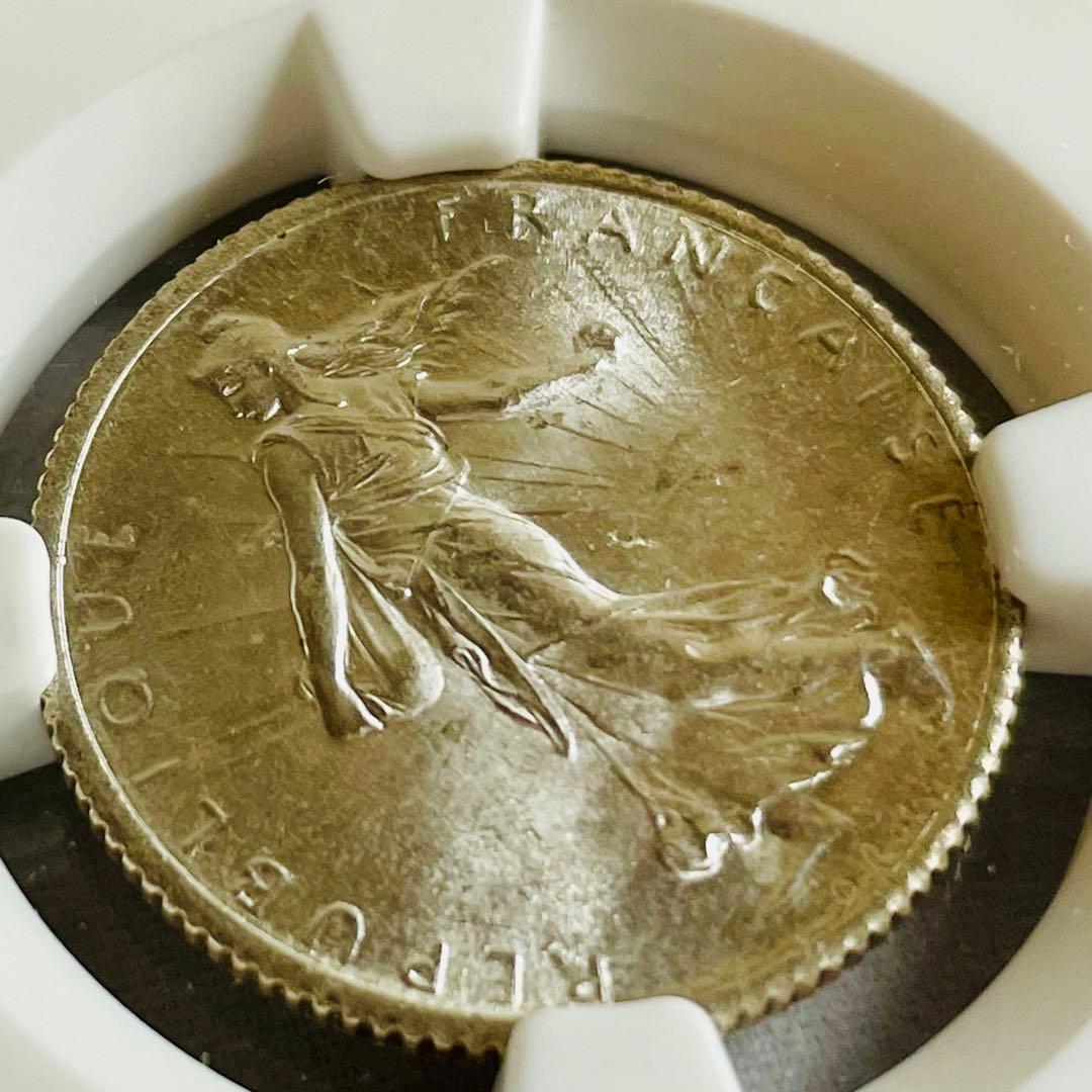 種を蒔く人 フランス 1フラン 銀貨 1916 MS64 女神マリアンヌ