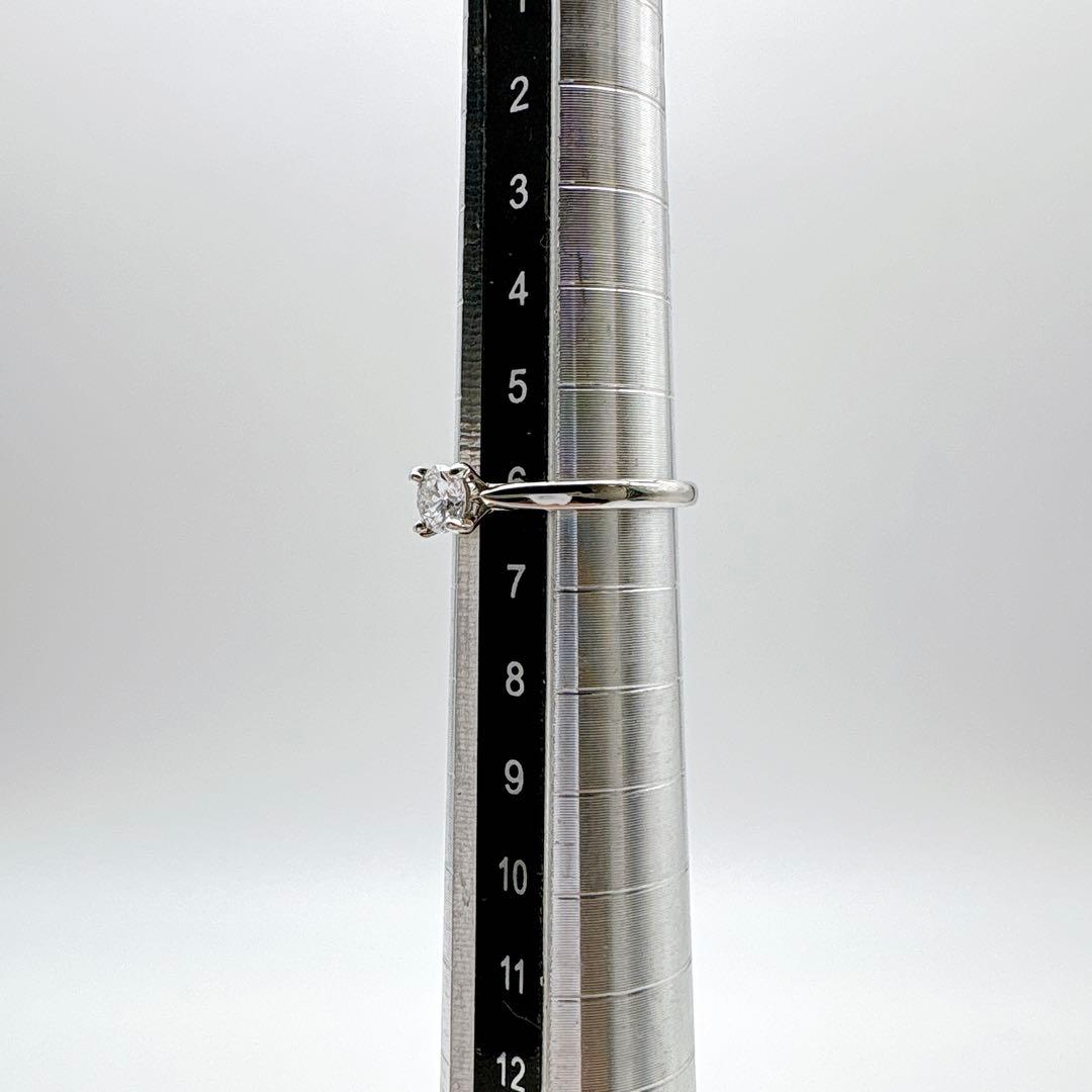 Cartier カルティエ リング ソリテール ダイヤ 0.23ct 鑑定書付き