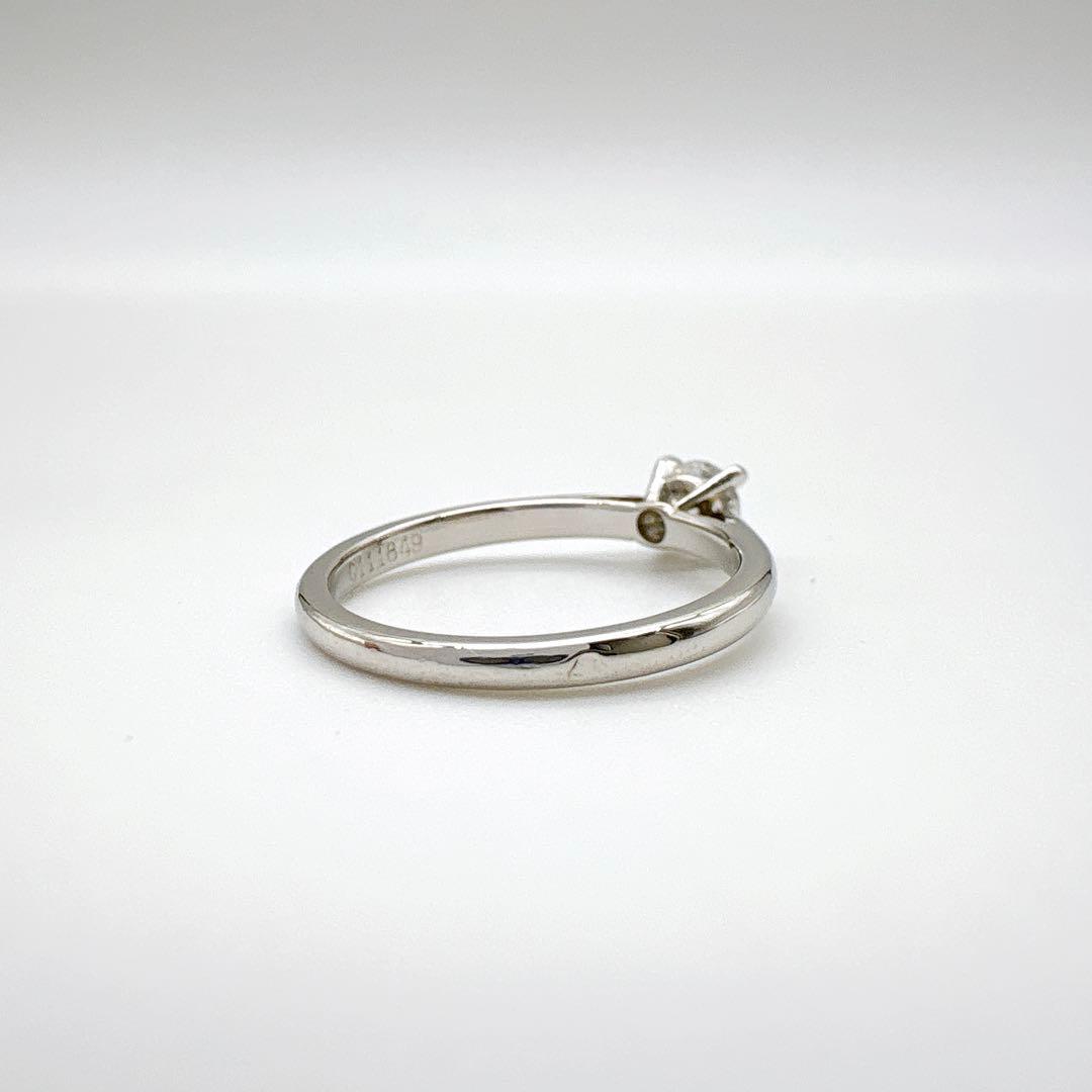 Cartier カルティエ リング ソリテール ダイヤ 0.23ct 鑑定書付き