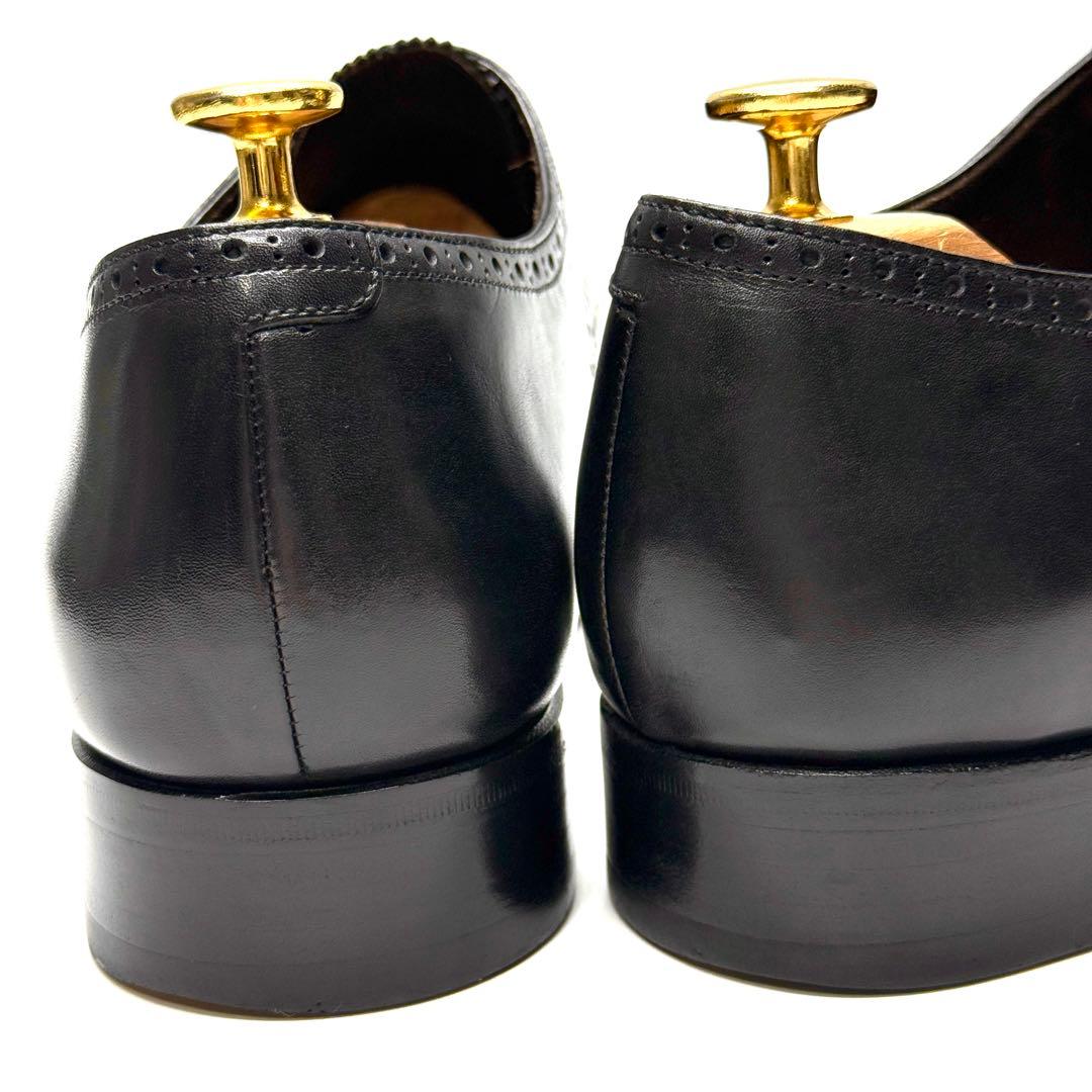 【美品】SHETLANDFOX ストレートチップ ビジネスシューズ フォーマル