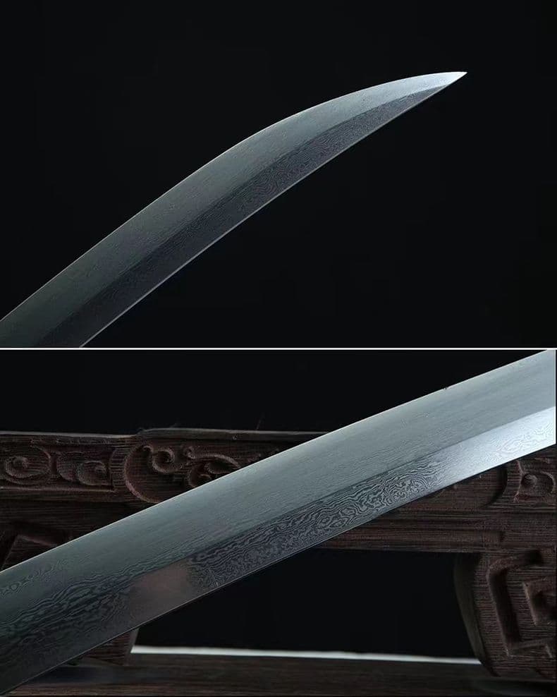 清腰刀刺繍春刀一体模様鋼唐横刀牛尾刀 古兵器 武具 刀装具 日本刀模造刀 居合刀