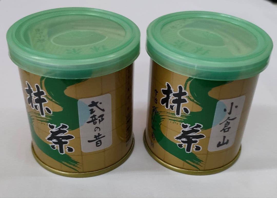 抹茶 山政小山園 式部の昔30g・小倉山30g 2本セット