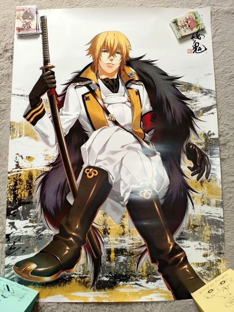 薄桜鬼 合戦 B2ポスター カズキヨネ 8枚セット C77 コミケ 未使用