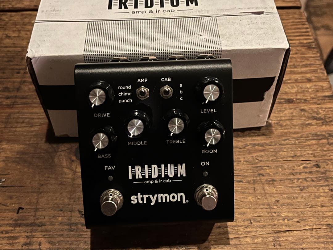 Strymon IRIDIUM アンプ & IR キャビネット　エミュレーター