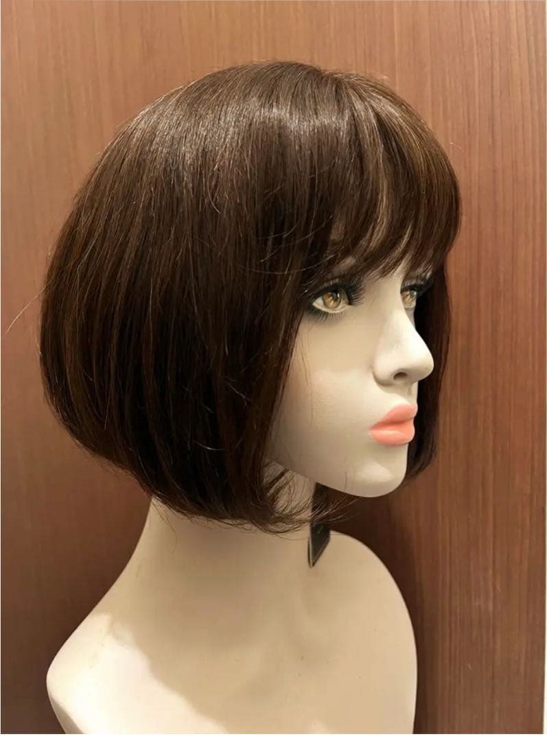 Na N a様☆人毛100% 誰もが一度は憧れるボブヘア かつら K32